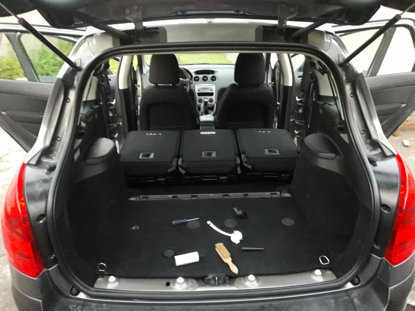 Пежо 308 SW багажник