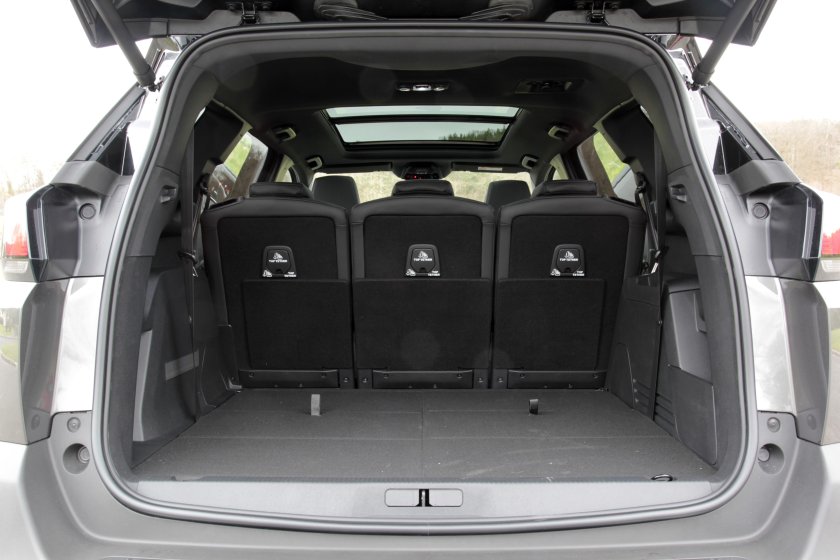Peugeot 5008 багажник