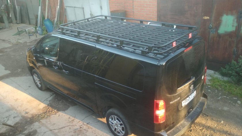 Peugeot traveller экспедиционный багажник