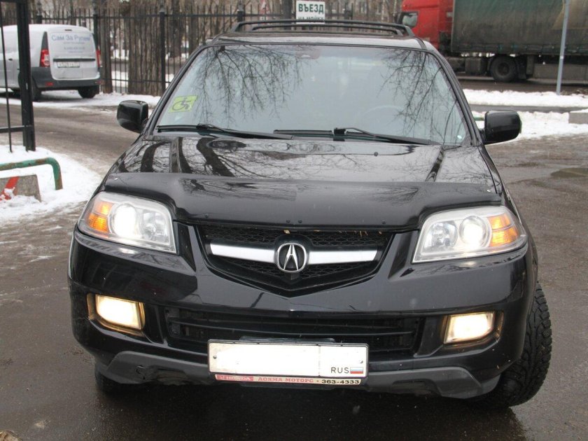 Дефлектор капота Honda CRV 1