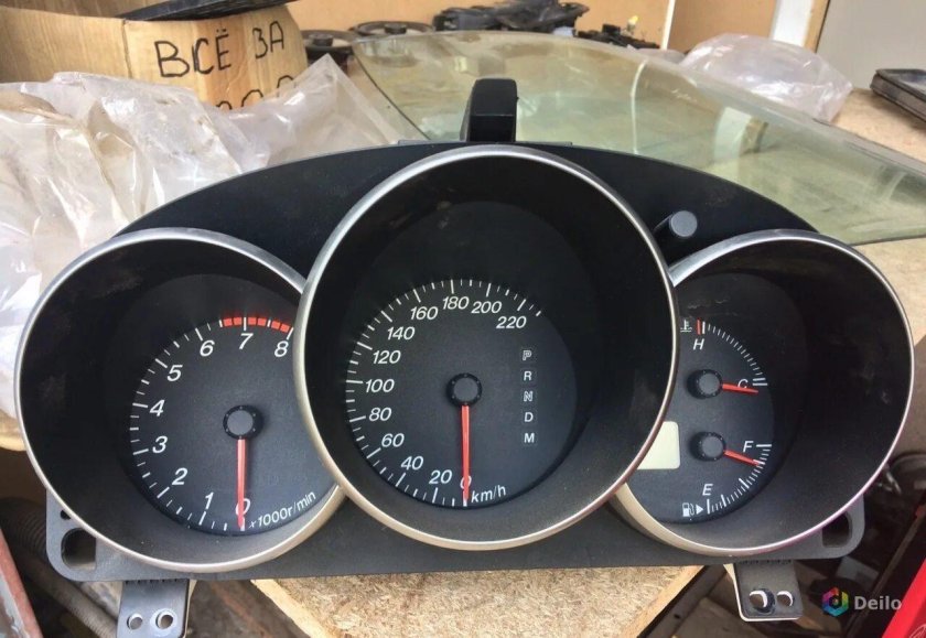 Mazda 3 2008 спидометр