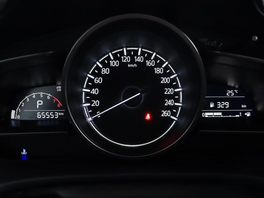 Мазда 3 2018 приборная панель