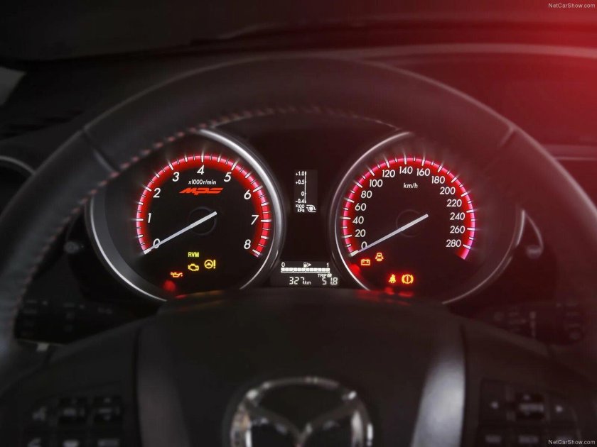 Приборная панель Мазда 3 МПС