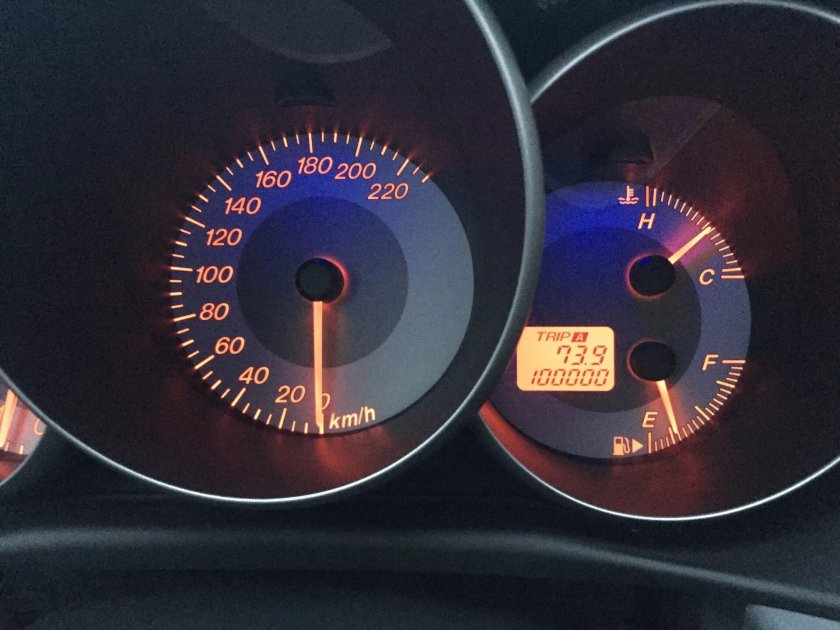 Мазда 3 2008 спидометр