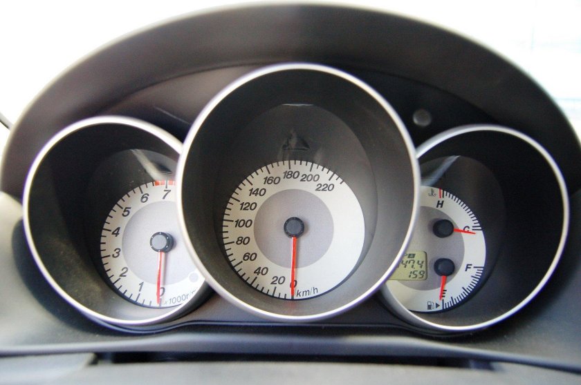 Мазда 3 2008 спидометр