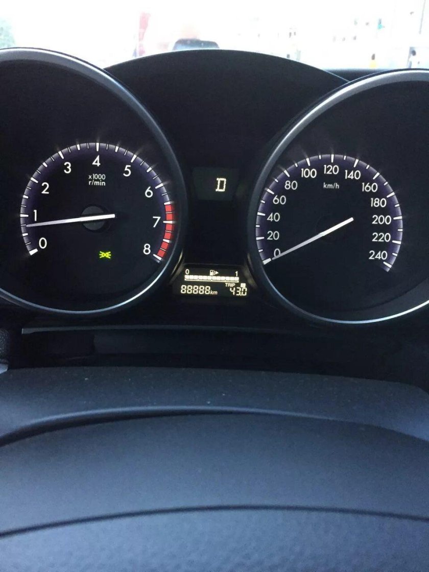Mazda 3 2,3 спидометр