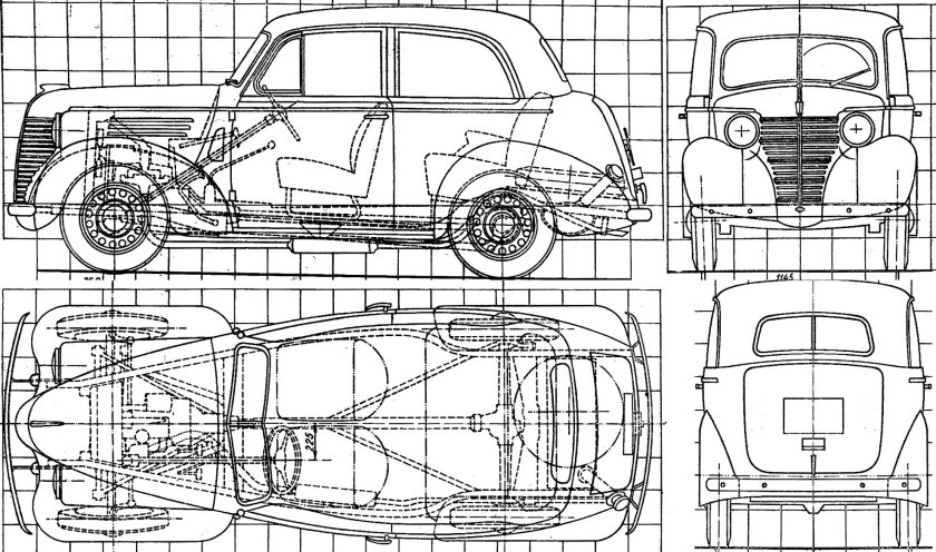 Ким-10 чертеж