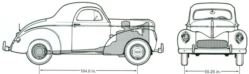 1941 Willys Coupe
