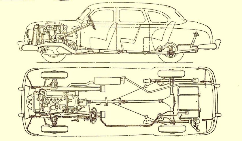 Рулевое управление зим ГАЗ-12