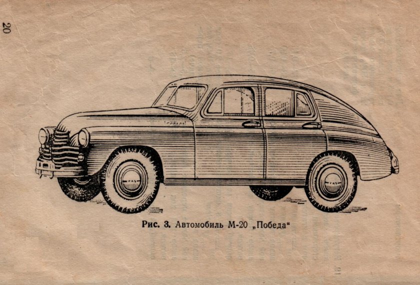 Газ-м-20 «победа»