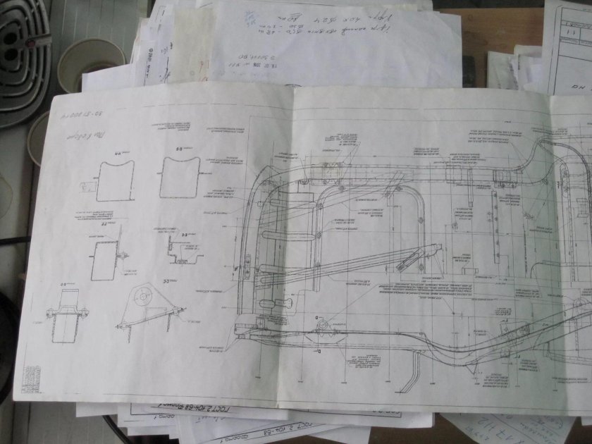 ГАЗ м20 победа чертежи
