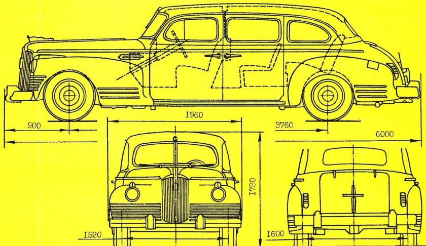 ЗИС-110 легковой автомобиль