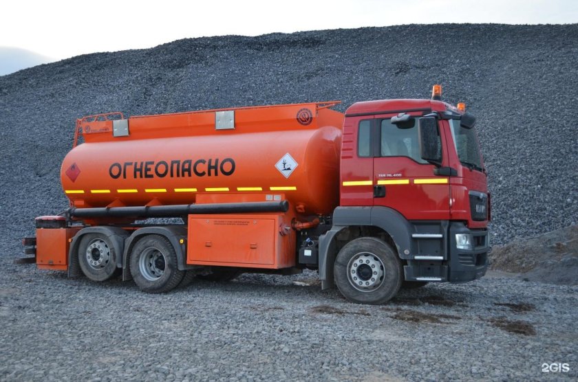 Бензовоз man