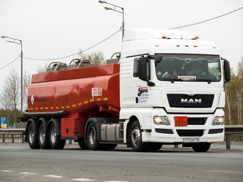 Ман ТГХ бензовоз