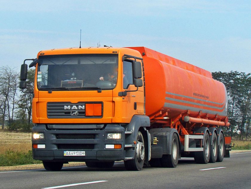 Man tga 18440 бензовоз