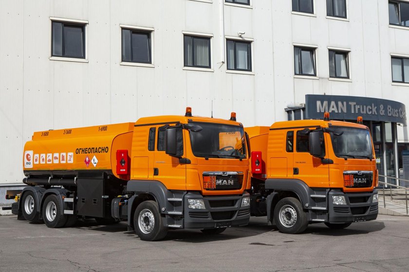 Бензовоз ман ТГС