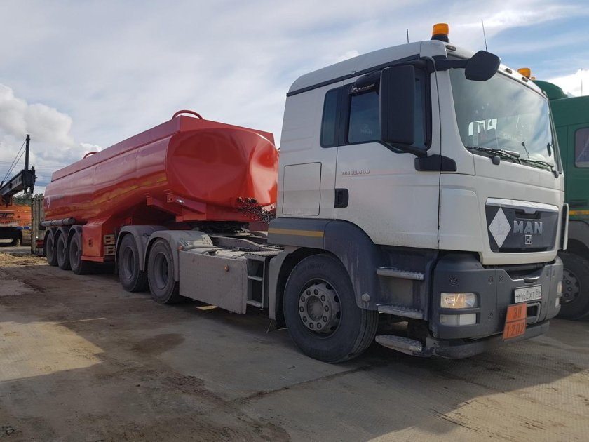 Ман ТГС битумовоз