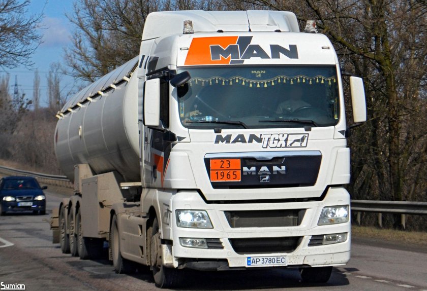 Ман ТГХ бензовоз
