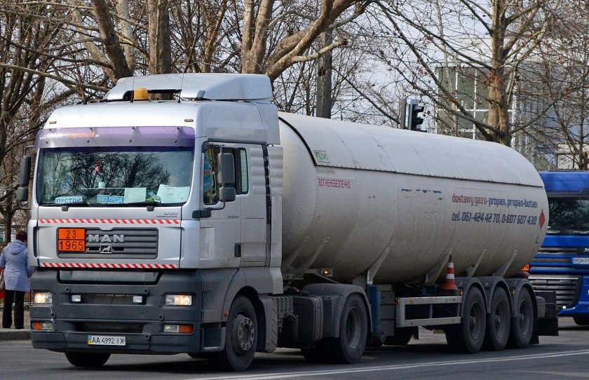 Ман ТГА бензовоз
