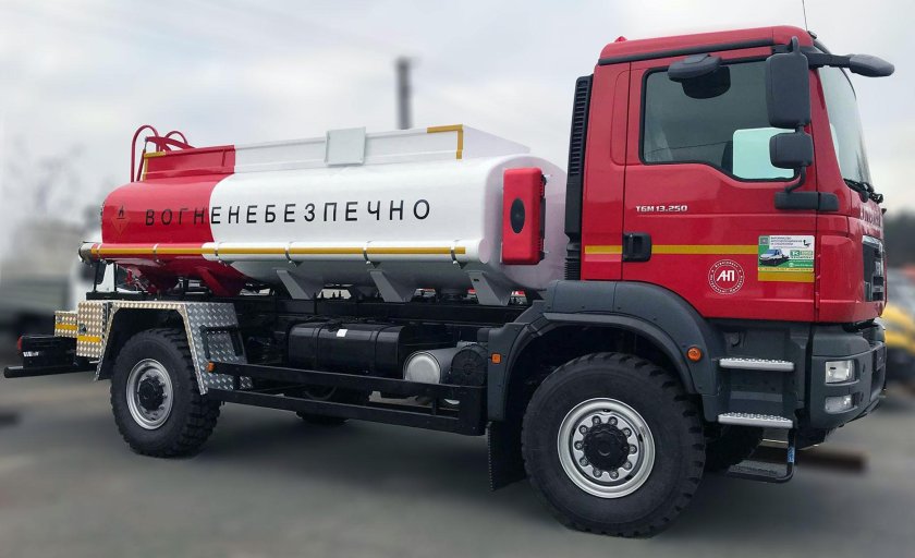 АТЗ ман бензовоз 6х6