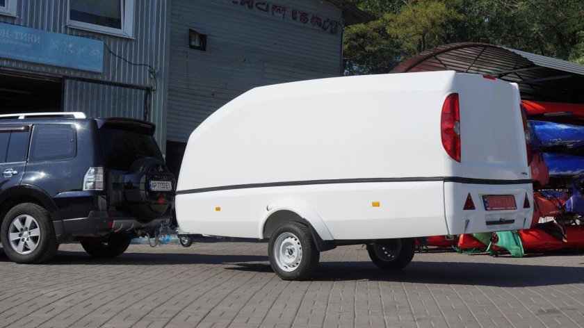 Прицеп из стеклопластика