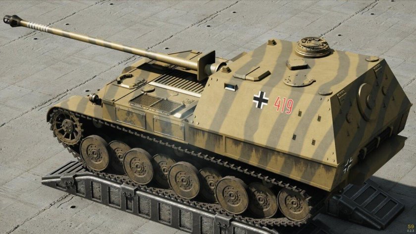 Ягдпантера самоходная артиллерийская