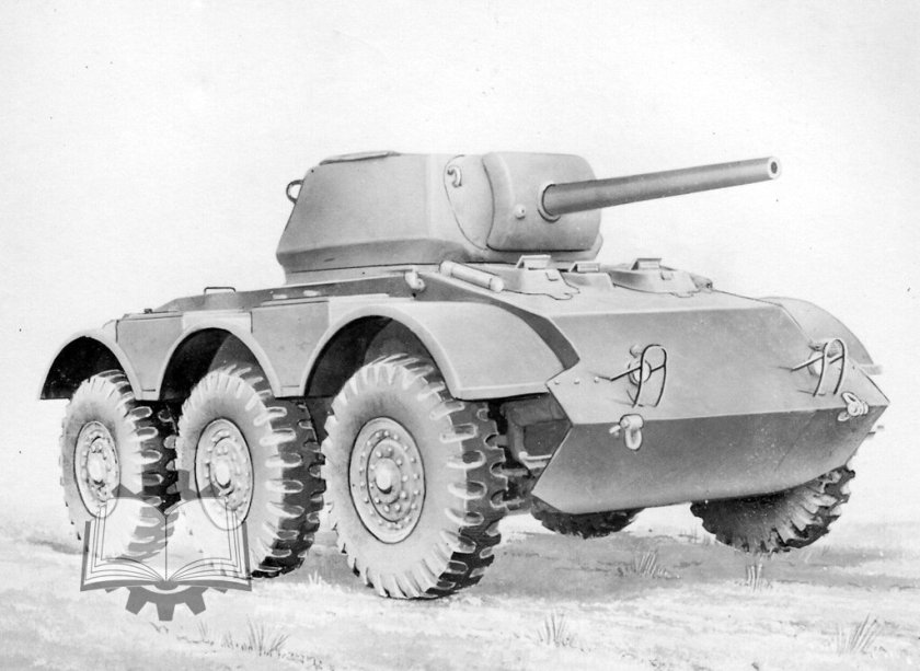 Колесный истребитель танков