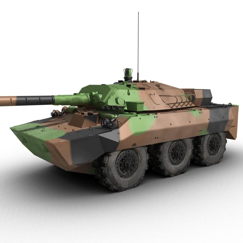Танк AMX Defender 3d модель