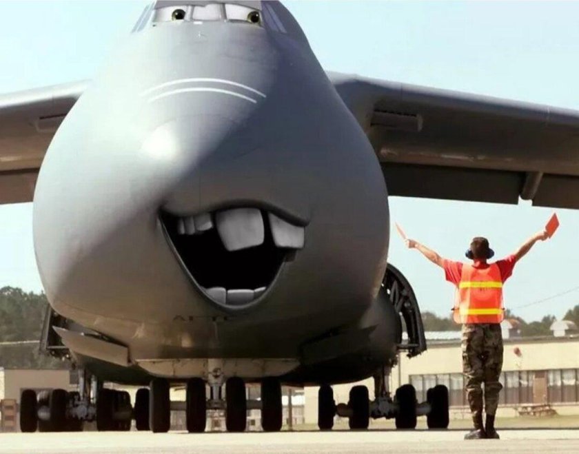 Смешные самолеты