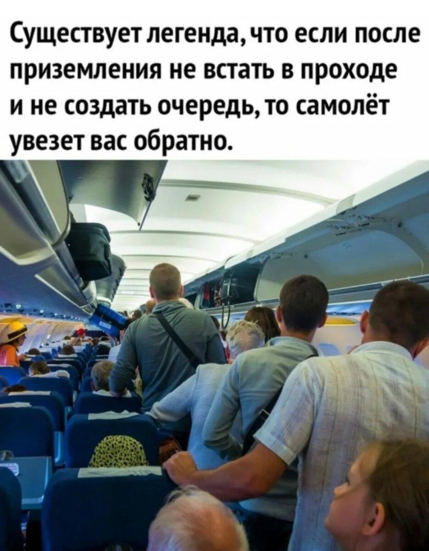 Пассажир самолета