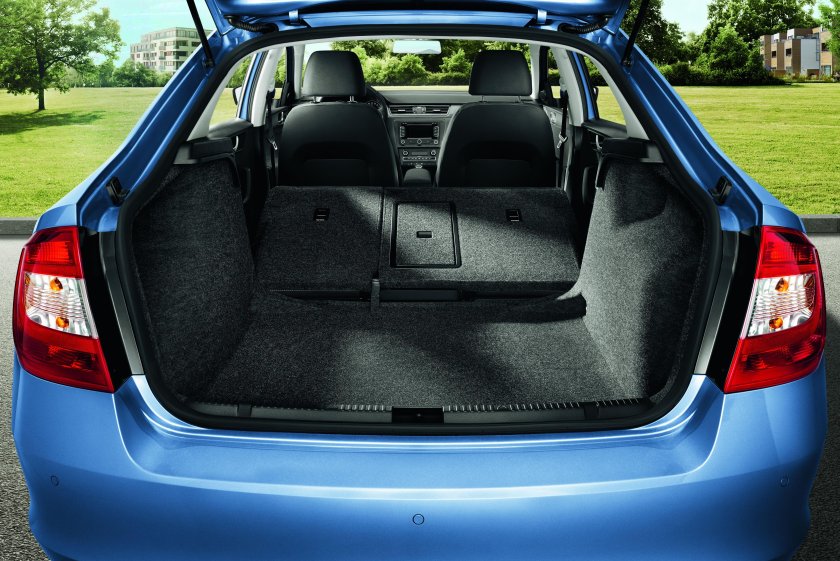 Шкода Рапид 2017 багажник