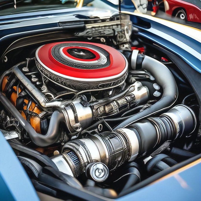 V 8 двигатель