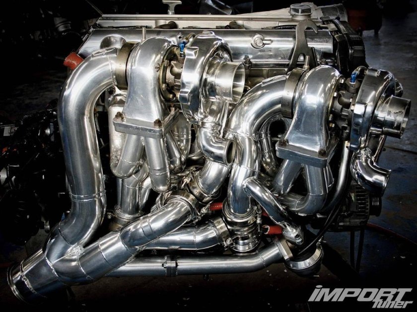 Двигатель с турбонаддувом