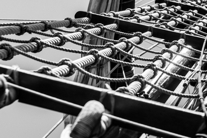 Выбленки вант