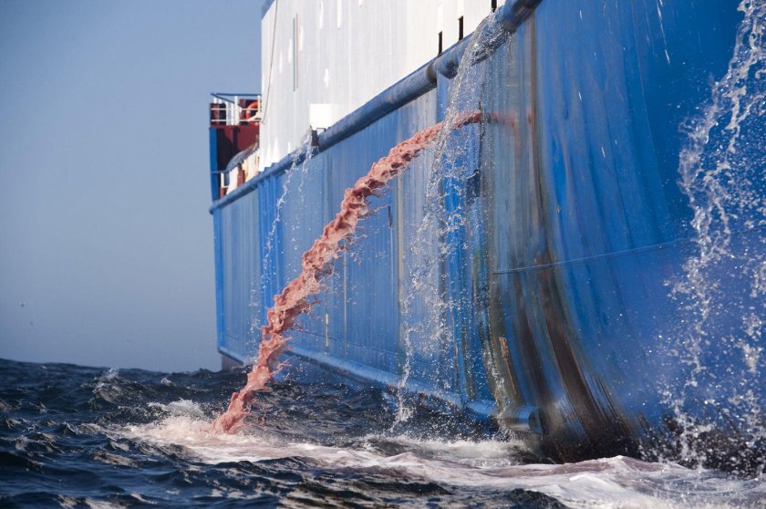 Сточные воды на судне