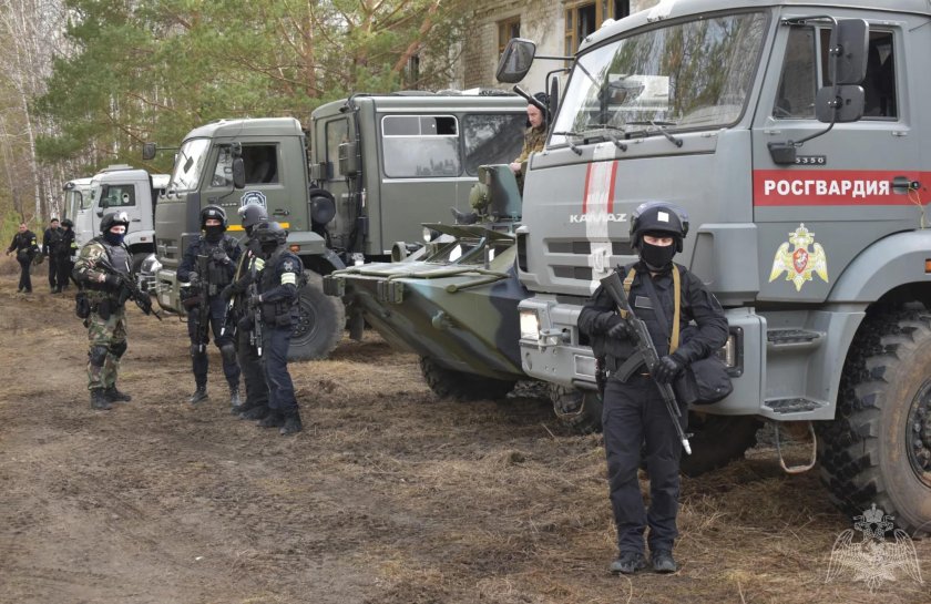 КАМАЗ 5350 Росгвардия