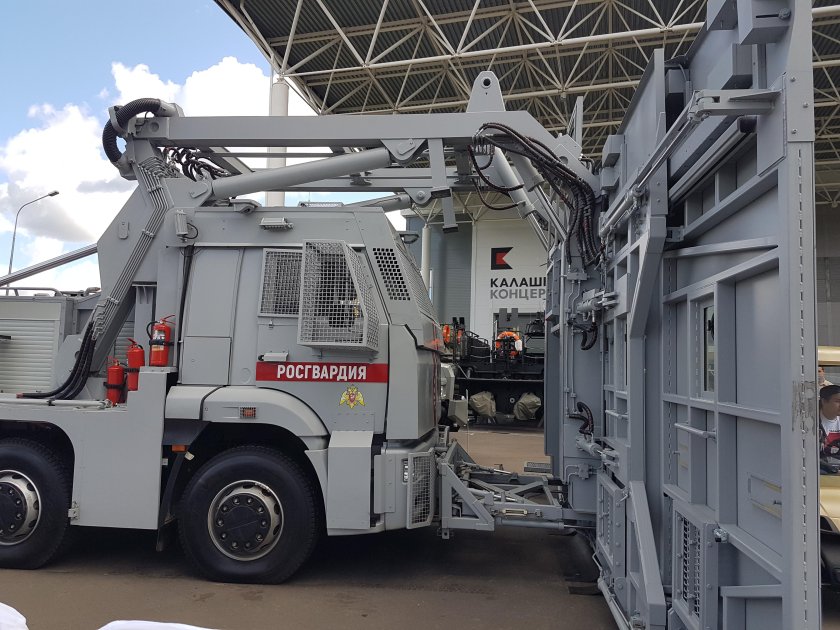 Техника для разгона митингов Росгвардия