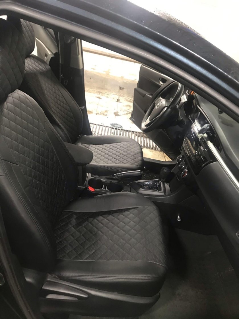 Чехлы для сидений Toyota Corolla 2013