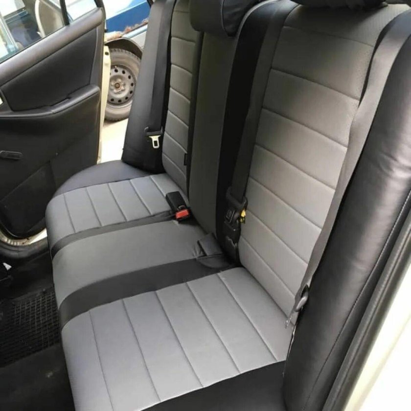 Чехлы экокожа на Тойота Королла е150