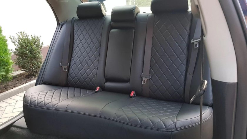 Чехлы экокожа на Тойота Королла е150