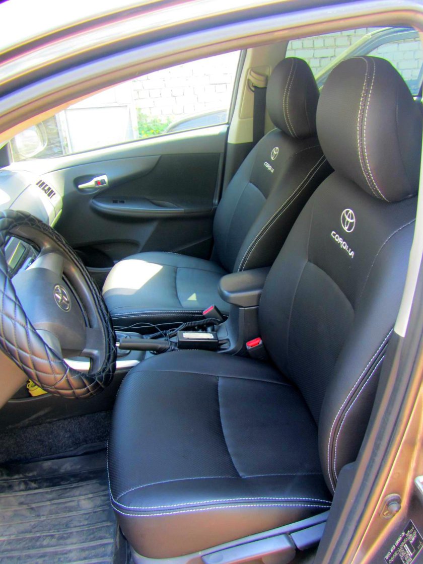Чехлы на сиденья Тойота Королла 150