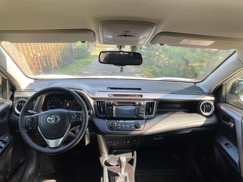 Toyota rav4 2017 салон