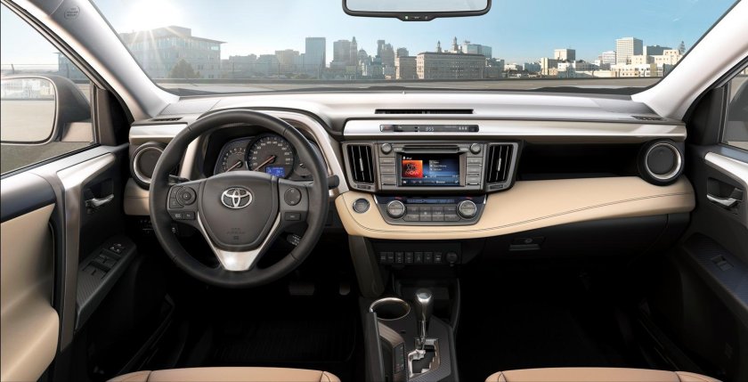 Toyota rav4 2014 салон