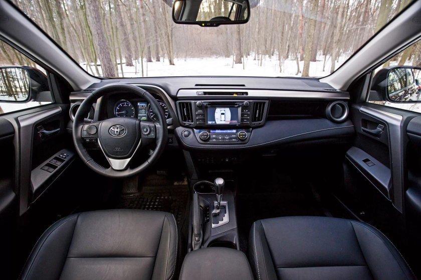 Рав 4 2015 салон