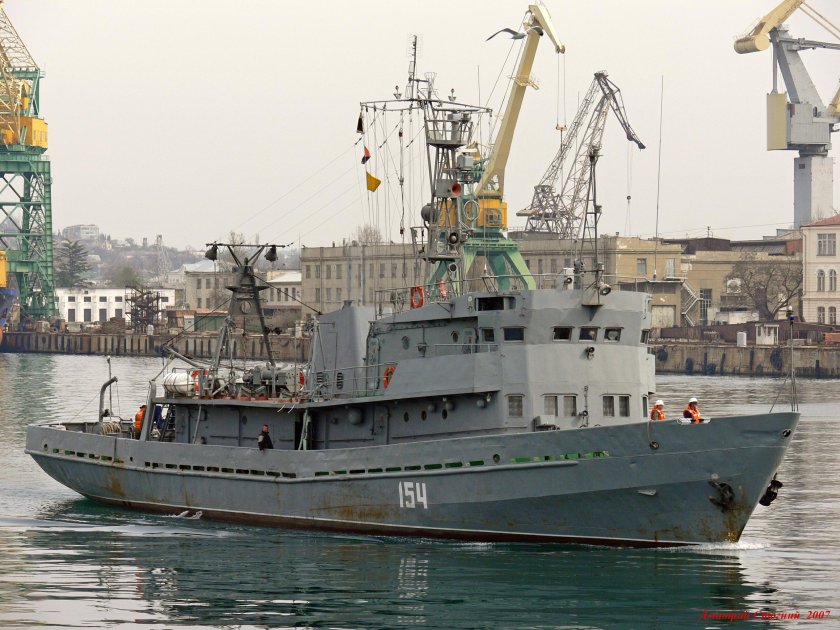 Морской водолазный бот пр. 535