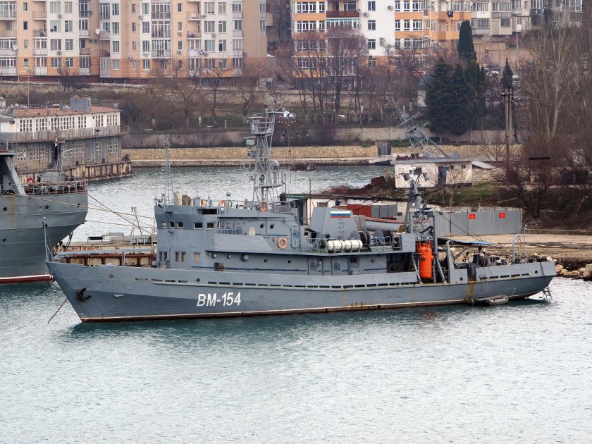 ВМ 154 водолазное судно