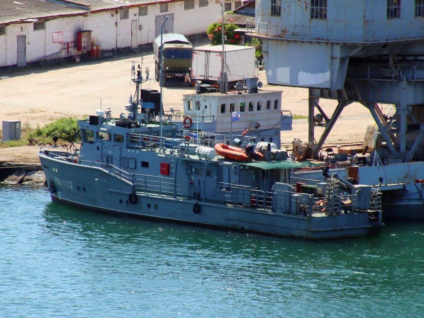 Рейдовый водолазный катер РВК-1447