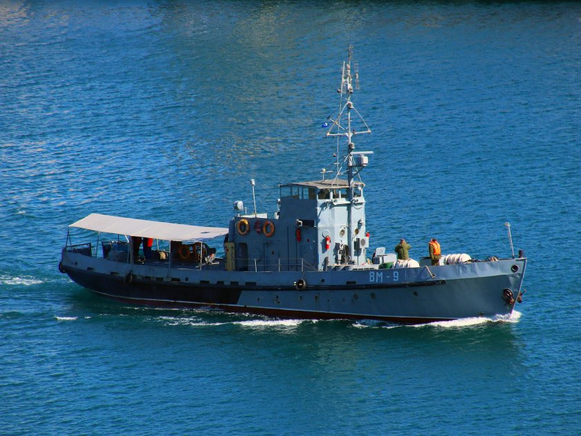 Водолазный бот вм пр.522