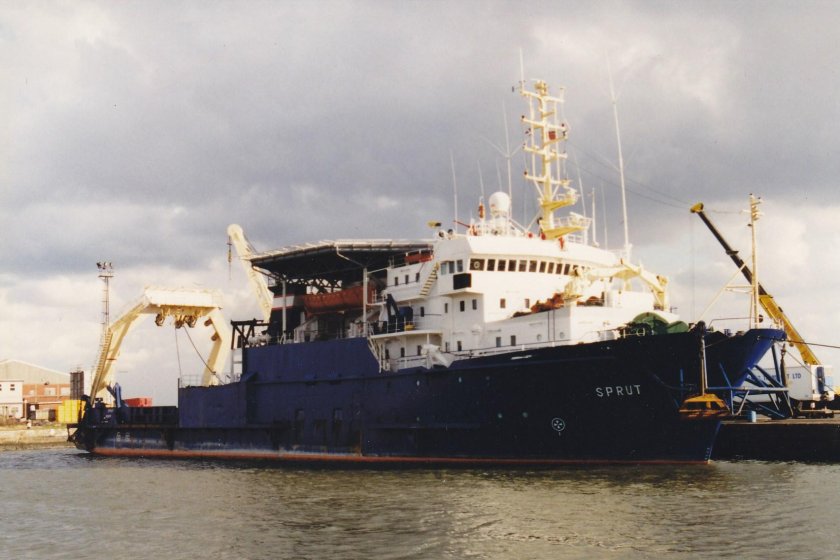 Водолазное судно Спрут Мурманск