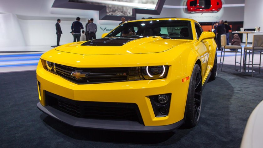 Chevrolet Camaro zl1 2013 Yellow